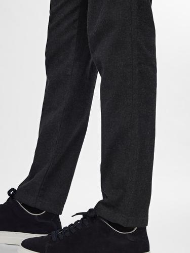 SLH175-SLIM MILES BRUSHED PANTS W NOOS Schwarz 31/34