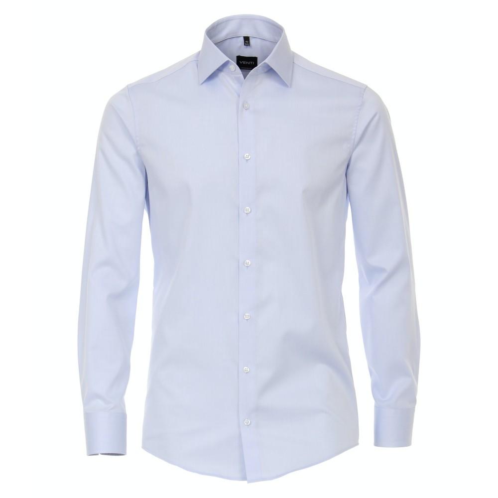 Twill Hemd uni 001880 41 VM - Blau