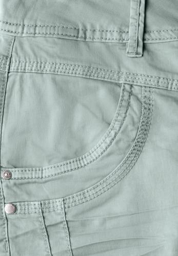 Hose im Casual Fit 27/7/8 Hosen - Cool Salvia Green