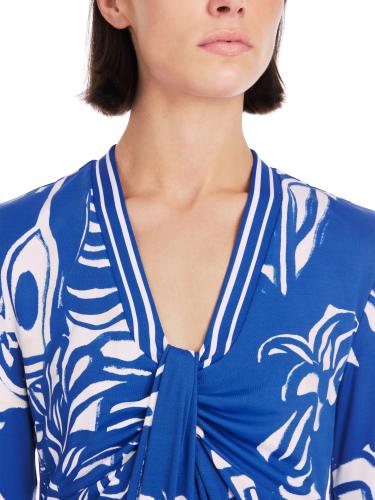 Kleid mit Knoten-Detail 42 - Gentian