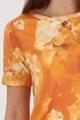 T-Shirt mit Blumen-Muster 44 - Aperitif Gemustert
