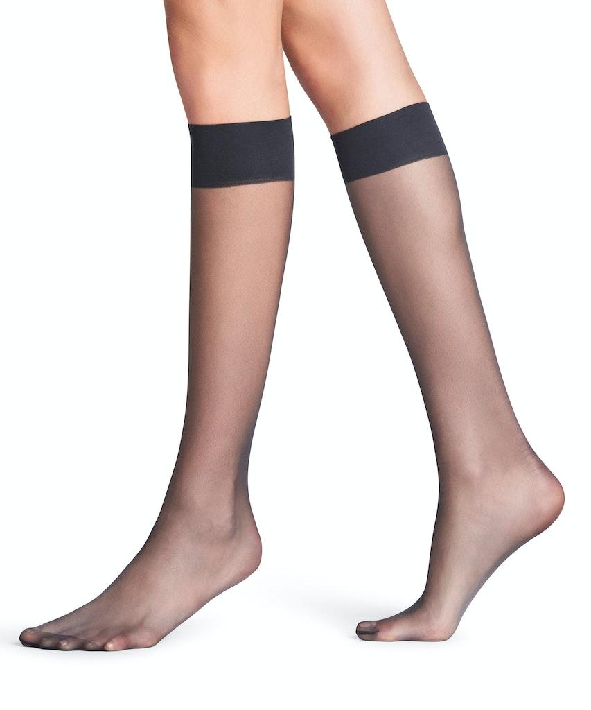 FALKE Seidenglatt 15 DEN Damen Grau 35-38