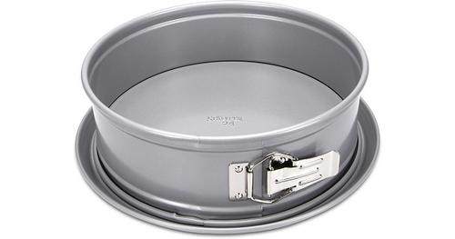 Springform "WE-LOVE-BAKING", mit Flachboden, ca. ø 24 cm / H 7 cm silber