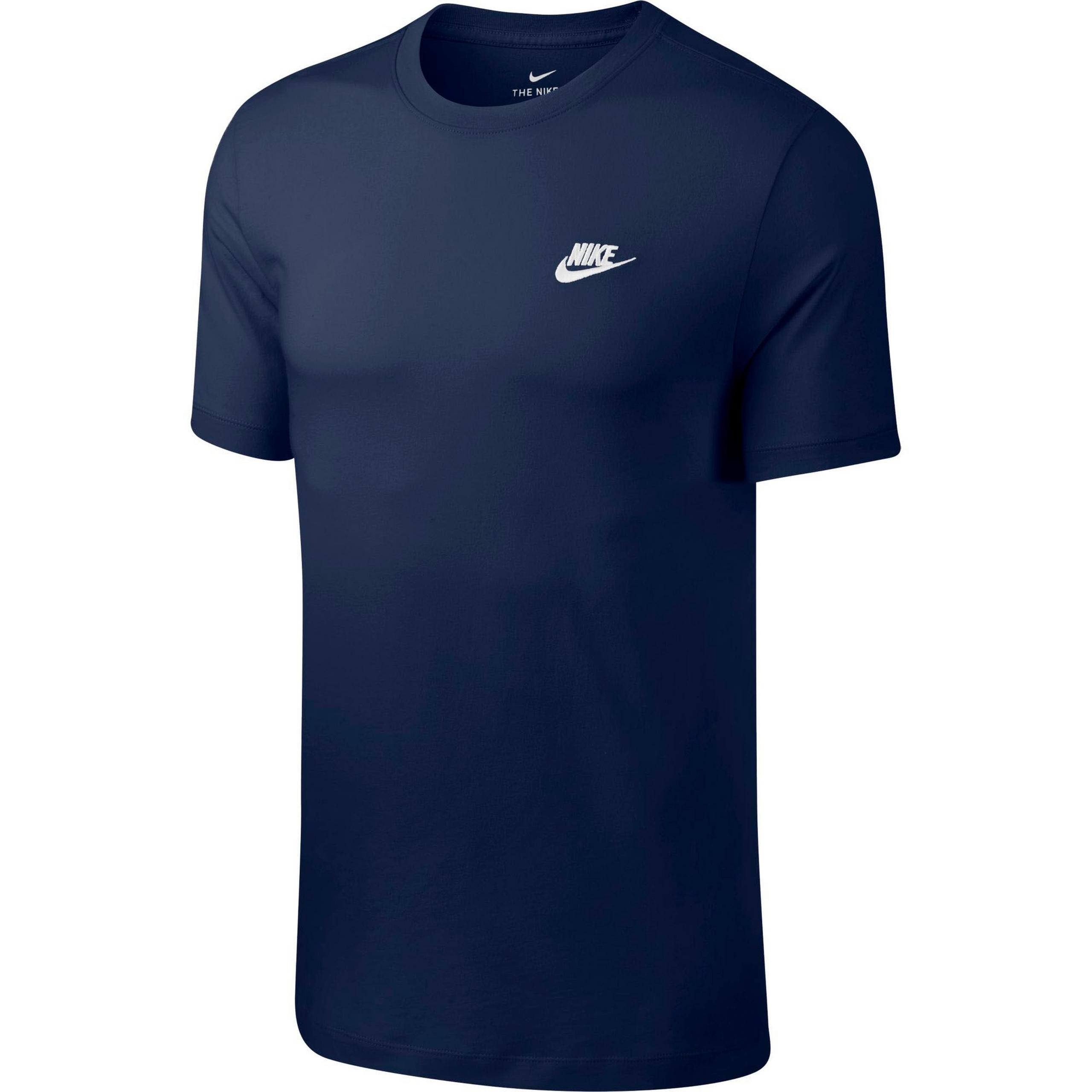 NIKE Herren T-Shirt M NSW CLUB TEE M in Weiß