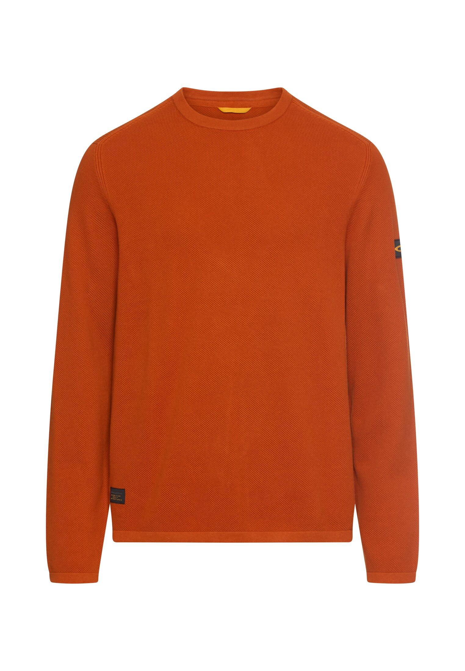 Pullover aus reiner Baumwolle M Regular Fit - Cinnamon