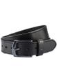 Gürtel aus hochwertigem Leder Schwarz 4XL