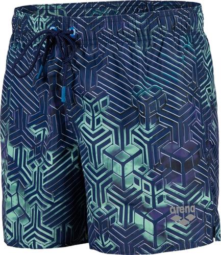 ARENA Herren Badeshorts MEN'S BEACH SHORT ALLOVER S in Bunt