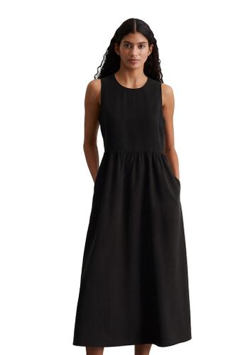 Cut-Out-Kleid 34 Flared - Black