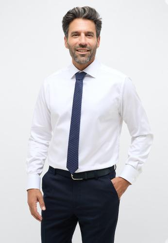 Luxury Shirt Twill Langarm Weiß 45/Langarm - 65cm