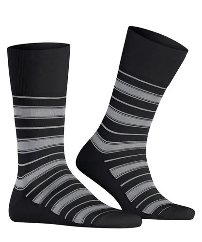 FALKE Shirtline Herren 43-44 - Black
