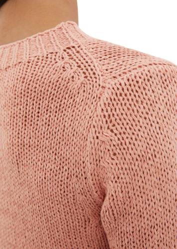 Strickpullover slim Rot XL