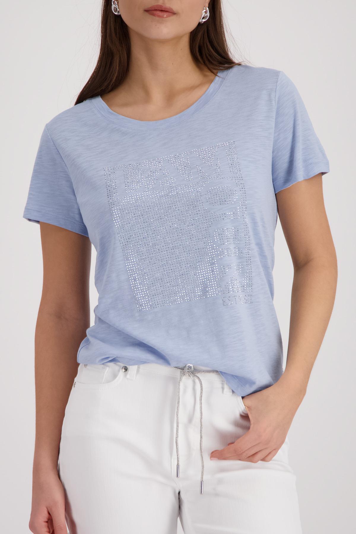 T-Shirt mit Strasssteinen 46 - Sea Side