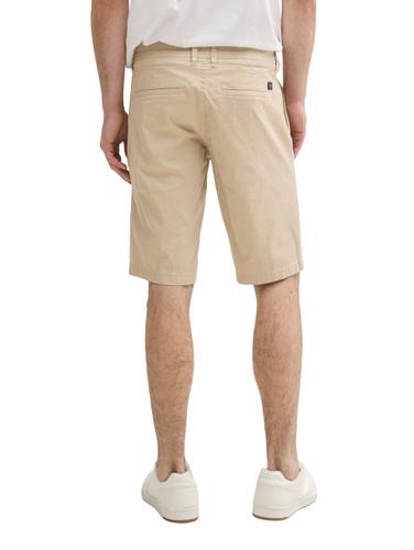 Slim Chino Shorts 40 Slim Fit - Beige Triangle Print
