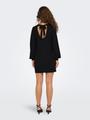 ONLCAROL L/S GLITTER BOW DRESS JRS Schwarz S
