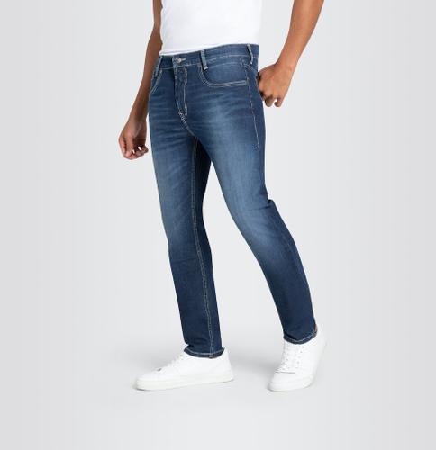MAC JEANS - Arne Pipe, Light Weight Denim Blau 34/32