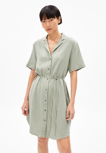 MABELAA MUSSELIN XS Relaxed Fit - Seagreen