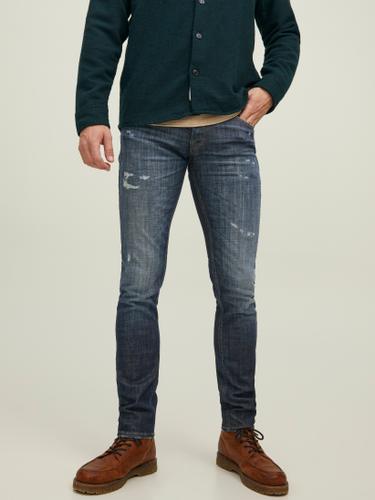 JJIGLENN JJCOLE JOS 379 SN 28/32 Slim Fit - Blue Denim