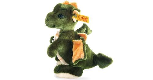 Steiff - Steiffs Minis - Steiffs kleine Freunde - Raudi Drachenjunge, grün, 17cm