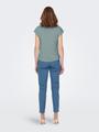 ONLFREE LIFE S/S MOD.V-NECK TOP JRS NOOS S Normal geschnitten - Abyss