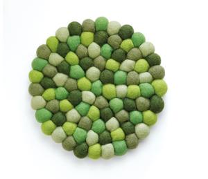 Untersetzer LANA VERDE rund