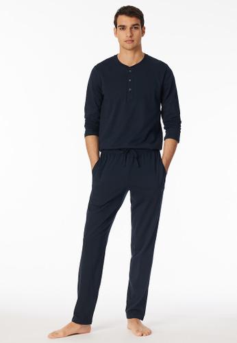 Hose lang Blau 52