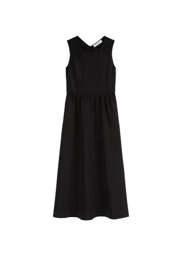 Cut-Out-Kleid 34 Flared - Black