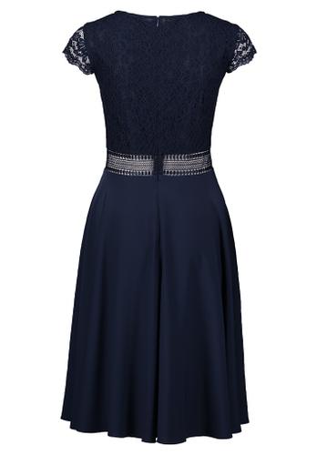 Abendkleid Blau 36