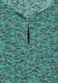 Burn-Out Print Top S - Fresh Apple Green
