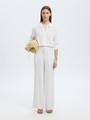 SLFVIVA-GULIA HW LONG SUN PANT NOOS 40 Normal geschnitten - Snow White