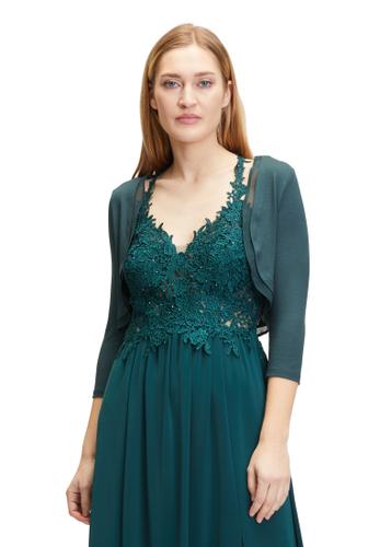 Bolero-Jacke 32 Figurbetont - Dusty Slate