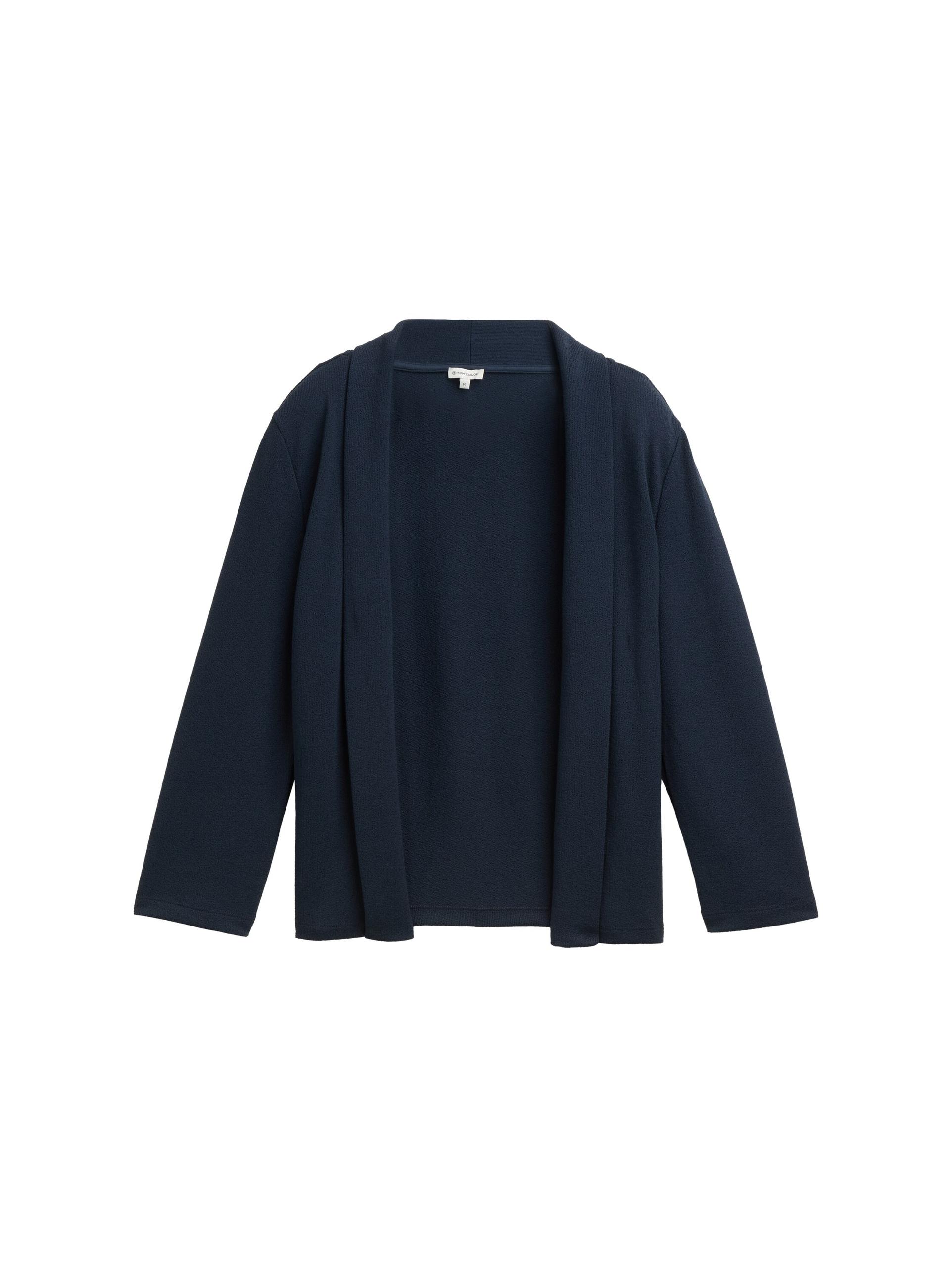 Cardigan mit Schalkragen XL Regular Fit - Sky Captain Blue