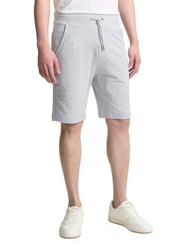 Sweat Shorts mit detailliertem Kordelzug XXL Regular Fit - Light Stone Grey Melange