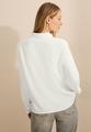 Strukturbluse L - Vanilla White