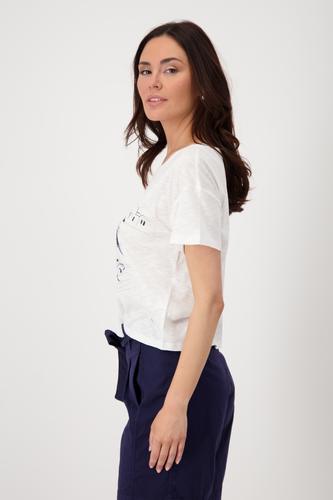 T-Shirt mit Boot-Zeichnung 44 - Navy Blue