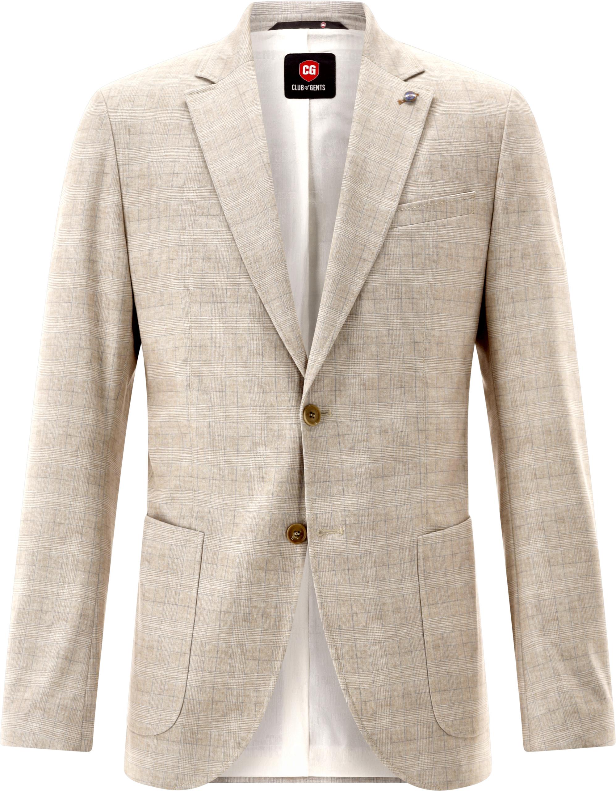 CG Cuba-J SV Sakko 48 Slim Fit - Hellbeige