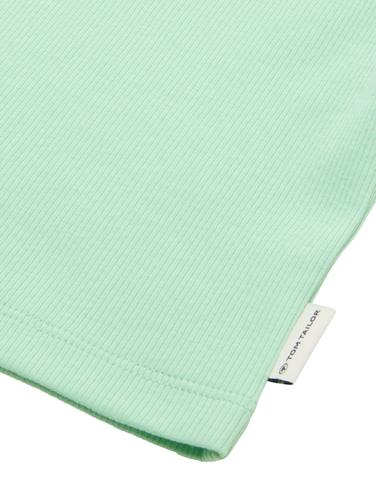 Cropped Ripp T-Shirt 140 Cropped Fit - Light Garden Green