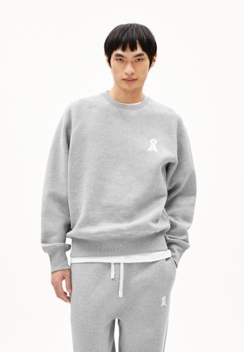 ICONIC Å JOAAN MELANGE M Relaxed Fit - Silver Melange