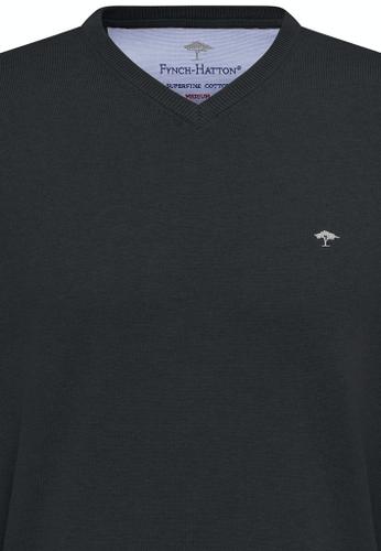 V-Neck Grau XL