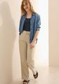 Basic Top mit Rundhals aus Baumwolle XXL - Universal Blue