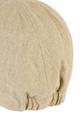Flat Cap mit Gummizug Beige L