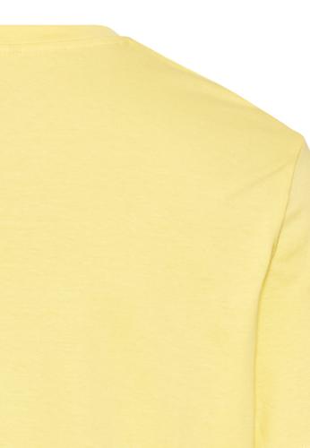 Basic T-Shirt aus reiner Baumwolle M Regular Fit - Dusty Citron