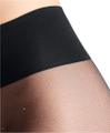 FALKE Plumetis 20 DEN Damen Schwarz M
