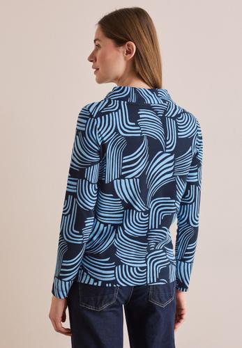 Bedrucktes Shirt L - Universal Blue