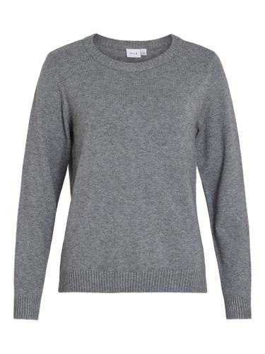 VIRIL O-NECK L/S KNIT TOP - NOOS