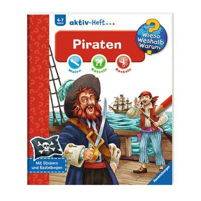 Ravensburger Buch - Wieso? Weshalb? Warum? - Malen, spielen und rätseln: Piraten
