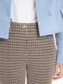 Modell SYDNEY - schmale Hose in Karo 38 - Smoke