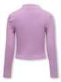 KOGBELFAST LIFE SHT LS HIGHNECK TOP JRS Violett 158/164