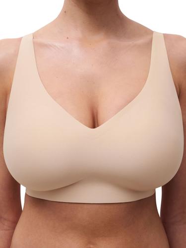 SoftStrech Power Tiefausgeschnittener BH M - Golden Beige