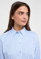 Bluse Satingewebe Langarm 48/Langarm REGULAR FIT - Hellblau