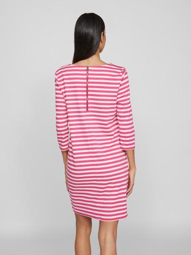 VININNY 3/4 O-NECK DRESS - NOOS Rosa S